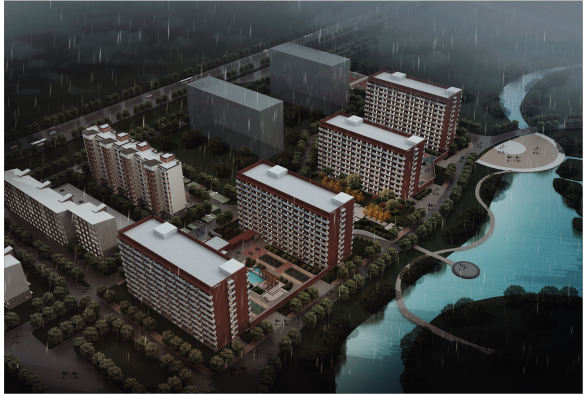 鹽城工學(xué)院希望校區(qū)學(xué)生宿舍(一期2棟)項(xiàng)目